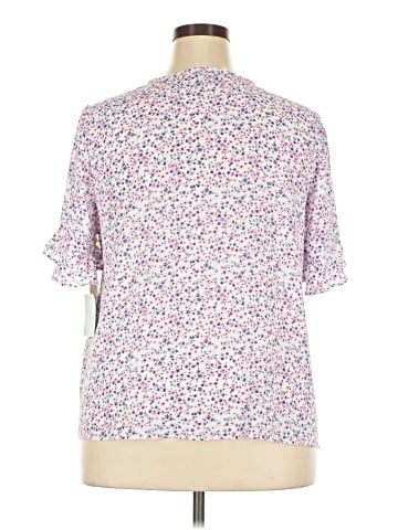 CeCe Short Sleeve Blouse (view 2)