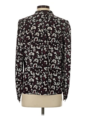 Joie Long Sleeve Silk Top (view 2)