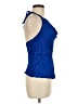 MNG Blue Sleeveless Blouse Size M - photo 4