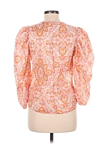 Olivaceous 3/4 Sleeve Blouse (view 2)