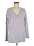 White + Warren 100% Cashmere Gray Cashmere Pullover Sweater Size M - photo 1