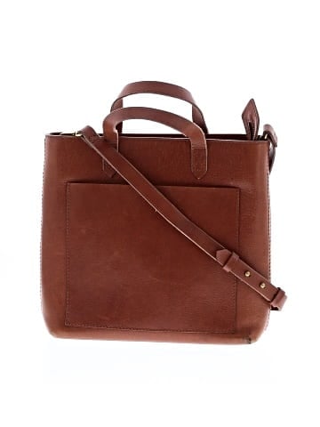 Madewell Leather Satchel (view 1)