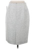 Calvin Klein Solid White Gray Casual Skirt Size 4 - photo 2