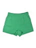 Shein Solid Green Shorts Size 6 - photo 1
