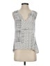 Splendid 100% Rayon Silver Sleeveless Blouse Size XS - photo 1