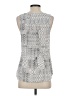 Splendid 100% Rayon Silver Sleeveless Blouse Size XS - photo 2