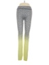 Connection 18 Color Block Gray Yoga Pants Size S - photo 1