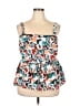 Lane Bryant 100% Rayon Teal Sleeveless Blouse Size 18 - photo 1