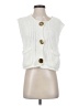 Unbranded 100% Polyester White Sweater Vest Size S - photo 1