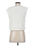 Unbranded 100% Polyester White Sweater Vest Size S - photo 2