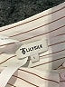 LILYSILK 100% Silk Stripes Ivory Long Sleeve Silk Top Size L - photo 7