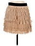 J.Crew Collection 100% Silk Tan Silk Skirt Size 2 - photo 1