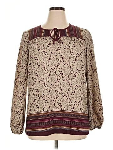 Signature Studio 3/4 Sleeve Blouse (view 1)