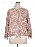 Ruff Hewn 100% Polyester Paisley White Jacket Size 1X - photo 1