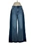 Tractr Color Block Blue Jeans Size 4 - photo 1