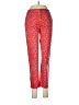 Boden Paisley Pink Active Pants Size 6 - photo 1