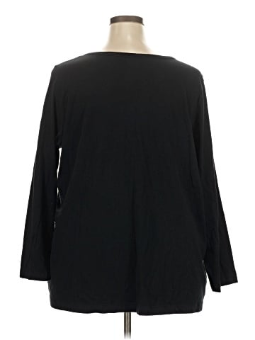 Woman Within 3/4 Sleeve T-Shirt (view 2)