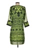 Gretchen Scott Designs 100% Polyester Paisley Green Casual Dress Size S - photo 2