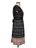 Max Studio Print Black Casual Dress Size XS - photo 4