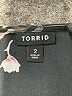 Torrid 100% Polyester Black 3/4 Sleeve Blouse Size 2X Plus (2) - photo 7