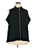 Coldwater Creek Black Vest Size 2X - photo 1