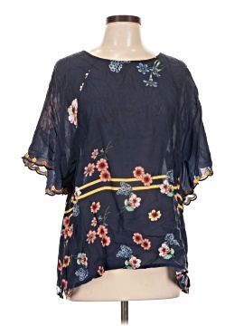 Johnny Was Short Sleeve Blouse