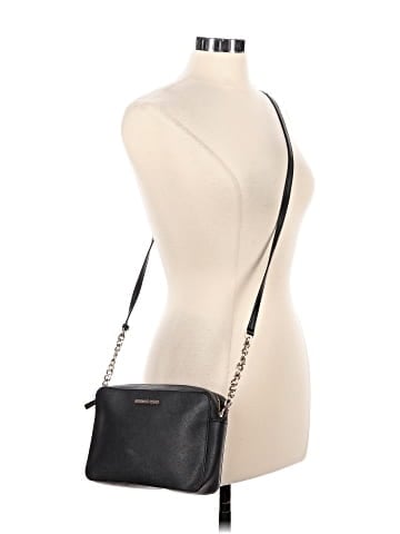 MICHAEL Michael Kors Leather Crossbody Bag (view 2)