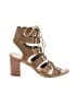 Loeffler Randall Tan Sandals Size 7 - photo 1