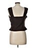 Express Brown Sleeveless Blouse Size L - photo 2