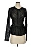 BCBGMAXAZRIA Black Long Sleeve Top Size S - photo 1