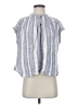 Splendid Blue Short Sleeve Blouse Size S - photo 1
