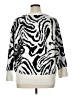 Philosophy Republic Clothing Animal Print White Pullover Sweater Size 1X - photo 2