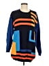 Jeanne Pierre Color Block Blue Pullover Sweater Size M - photo 1