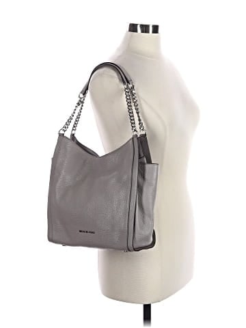 MICHAEL Michael Kors Leather Shoulder Bag (view 2)