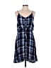Universal Thread Plaid Blue Casual Dress Size L - photo 1