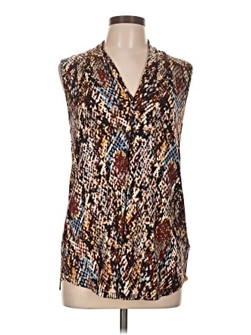 Cable & Gauge Sleeveless Blouse (view 1)