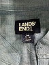 Lands' End 100% Cotton Blue Long Sleeve Blouse Size M - photo 7