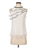 BCX 100% Polyester Ivory Sleeveless Blouse Size S - photo 1