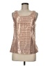 J.Crew Tan Sleeveless Blouse Size 6 - photo 1