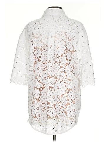 MICHAEL Michael Kors Short Sleeve Blouse (view 2)