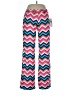 Tommy Hilfiger Chevron-herringbone Pink Casual Pants Size 10 - photo 1