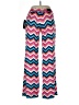 Tommy Hilfiger Chevron-herringbone Pink Casual Pants Size 10 - photo 2