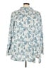 OSO Casuals Paisley Blue 3/4 Sleeve Blouse Size 3X - photo 1