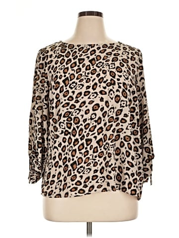 Dana Buchman 3/4 Sleeve Blouse (view 1)