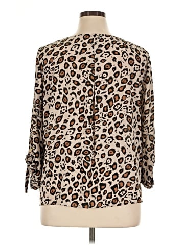 Dana Buchman 3/4 Sleeve Blouse (view 2)