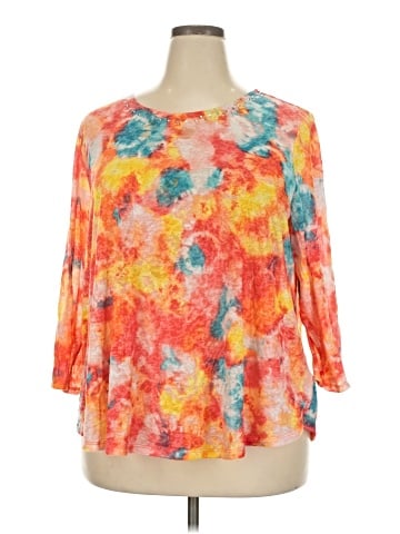 Ruby Rd. 3/4 Sleeve Blouse (view 1)