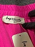 Impressions Solid Pink Shorts Size 1X - photo 3