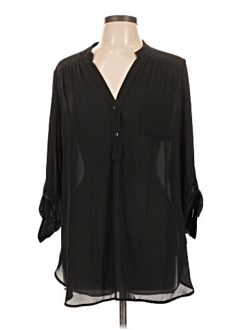 Pleione 3/4 Sleeve Blouse (view 1)
