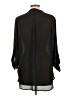 Pleione 100% Polyester Black 3/4 Sleeve Blouse Size L - photo 2