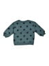 Zara Polka Dots Teal Sweatshirt Size 3-6 mo - photo 2